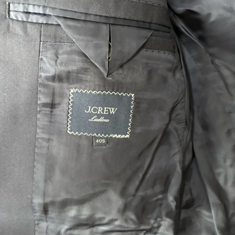 J. Crew Blazer Mens 40S Blue Ludlow Loro Piana Superfine Wool Sport‎ Coat Italy